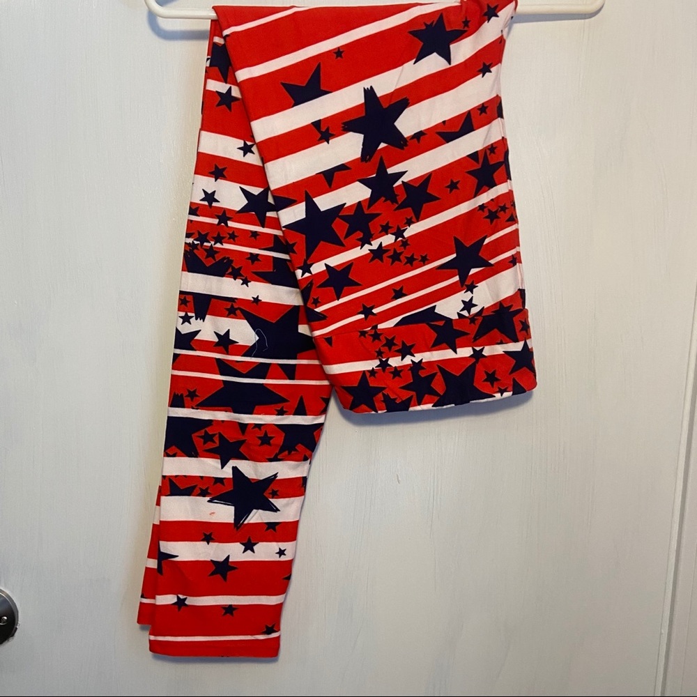 LuLaRoe leggings Stars and Stripes! NWOT TC